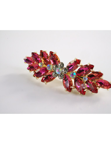 KLAMRA FRANCUSKA DO WŁOSÓW KŁOS KRYSZTAŁY...