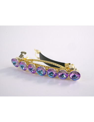 KLAMRA FRANCUSKA DO WŁOSÓW  KRYSZTAŁY LOLITA...