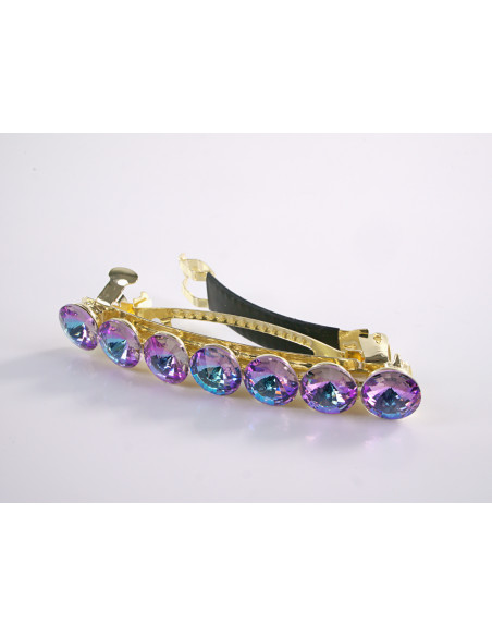 KLAMRA FRANCUSKA DO WŁOSÓW  KRYSZTAŁY LOLITA AKCESORIA VITRIAL