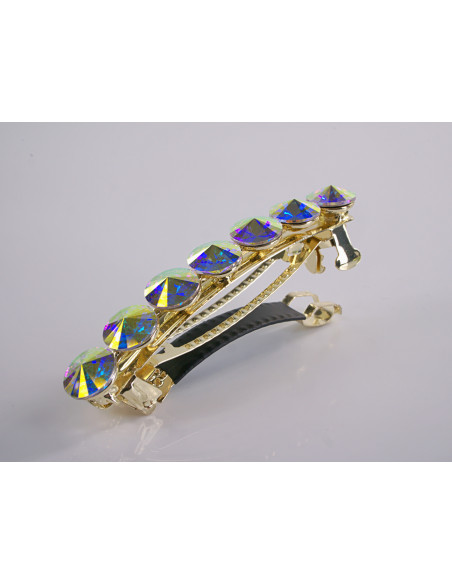 KLAMRA FRANCUSKA DO WŁOSÓW  KRYSZTAŁY LOLITA AKCESORIA CRYSTAL AB