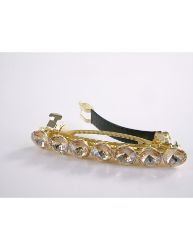 KLAMRA FRANCUSKA DO WŁOSÓW  KRYSZTAŁY LOLITA...