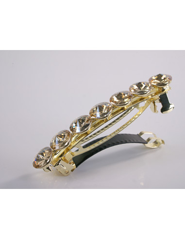 KLAMRA FRANCUSKA DO WŁOSÓW  KRYSZTAŁY LOLITA...