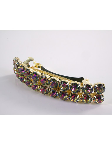 KLAMRA FRANCUSKA DO WŁOSÓW  KRYSZTAŁY LOLITA...