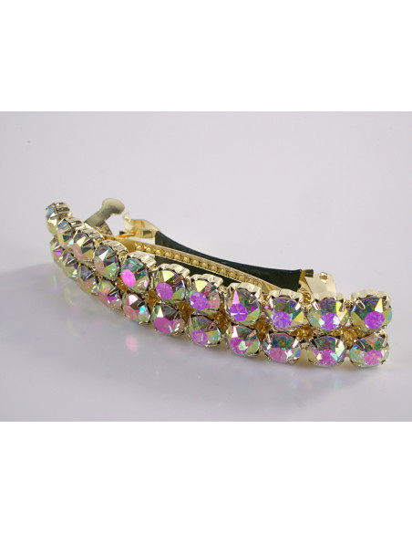 KLAMRA FRANCUSKA DO WŁOSÓW  KRYSZTAŁY LOLITA AKCESORIA CRYSTAL AB