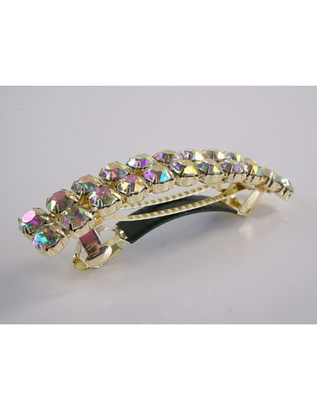 KLAMRA FRANCUSKA DO WŁOSÓW  KRYSZTAŁY LOLITA AKCESORIA CRYSTAL AB