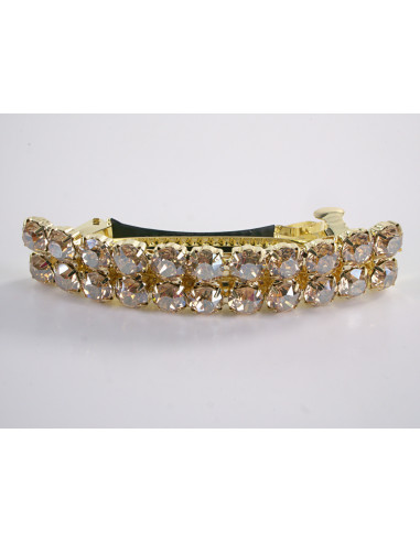 KLAMRA FRANCUSKA DO WŁOSÓW  KRYSZTAŁY LOLITA...