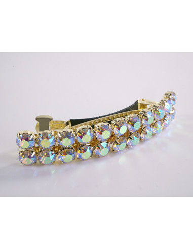 KLAMRA FRANCUSKA DO WŁOSÓW  KRYSZTAŁY LOLITA...