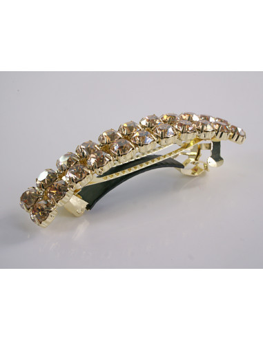 KLAMRA FRANCUSKA DO WŁOSÓW  KRYSZTAŁY LOLITA...