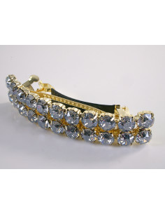 KLAMRA FRANCUSKA DO WŁOSÓW  KRYSZTAŁY LOLITA AKCESORIA...