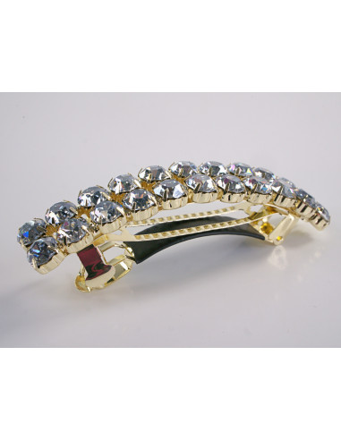 KLAMRA FRANCUSKA DO WŁOSÓW  KRYSZTAŁY LOLITA...