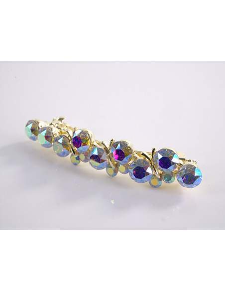 KLAMRA FRANCUSKA DO WŁOSÓW MOTYLKI KRYSZTAŁY WIECZOROWA LOLITA AKCESORIA