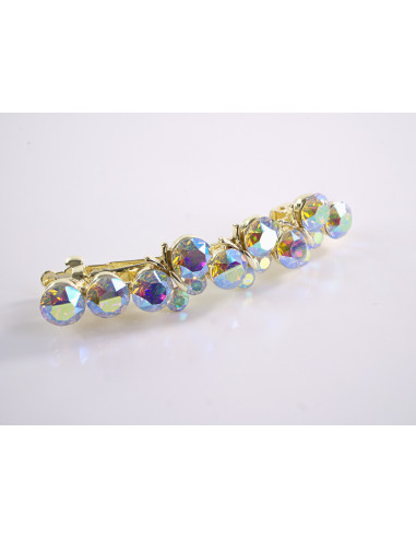 KLAMRA FRANCUSKA DO WŁOSÓW MOTYLKI KRYSZTAŁY...