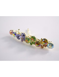 KLAMRA FRANCUSKA DO WŁOSÓW MOTYLKI KRYSZTAŁY WIECZOROWA... 2