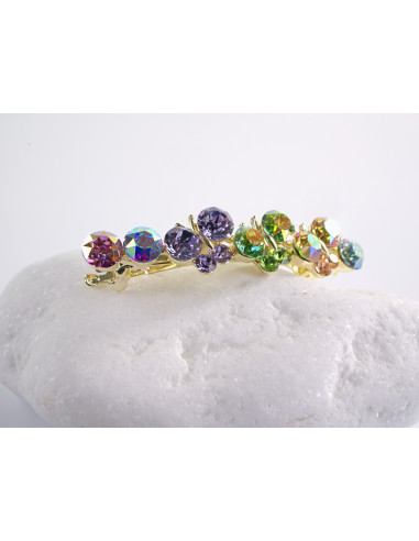 KLAMRA FRANCUSKA DO WŁOSÓW MOTYLKI KRYSZTAŁY...