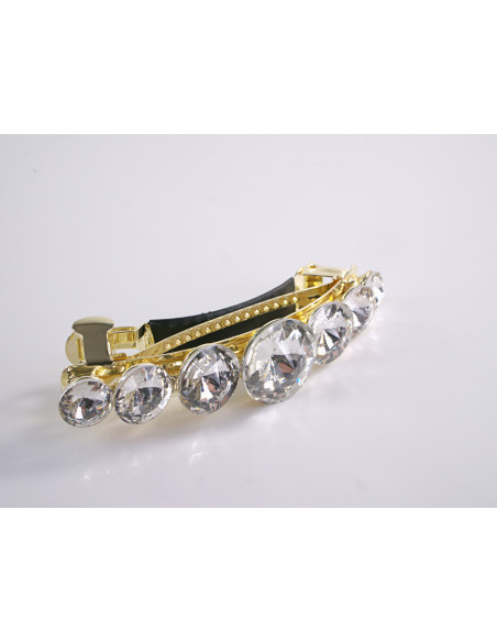 KLAMRA FRANCUSKA DO WŁOSÓW  LOLITA AKCESORIA KAMIENIE CRYSTAL