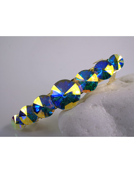 KLAMRA FRANCUSKA DO WŁOSÓW  LOLITA AKCESORIA KAMIENIE CRYSTAL AB