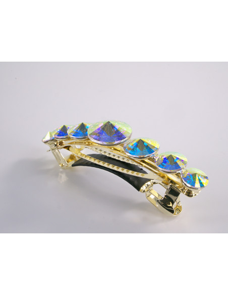 KLAMRA FRANCUSKA DO WŁOSÓW  LOLITA AKCESORIA KAMIENIE CRYSTAL AB