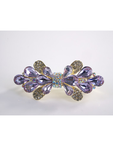 KLAMRA FRANCUSKA DO WŁOSÓW KOKARDA Z KŁOSEM...