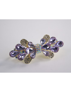 KLAMRA FRANCUSKA DO WŁOSÓW KOKARDA Z KŁOSEM  LOLITA... 2