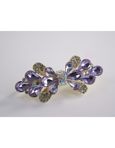 KLAMRA FRANCUSKA DO WŁOSÓW KOKARDA Z KŁOSEM...