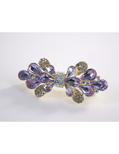 KLAMRA FRANCUSKA DO WŁOSÓW KOKARDA Z KŁOSEM...