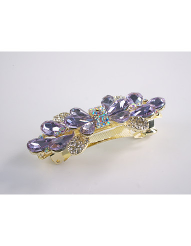 KLAMRA FRANCUSKA DO WŁOSÓW KOKARDA Z KŁOSEM...