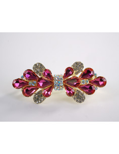 KLAMRA FRANCUSKA DO WŁOSÓW KOKARDA Z KŁOSEM LOLITA...