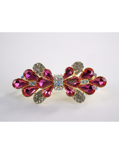 KLAMRA FRANCUSKA DO WŁOSÓW KOKARDA Z KŁOSEM...