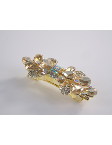 KLAMRA FRANCUSKA DO WŁOSÓW KOKARDA Z KŁOSEM...