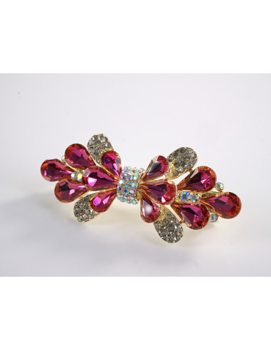 KLAMRA FRANCUSKA DO WŁOSÓW KOKARDA Z KŁOSEM...