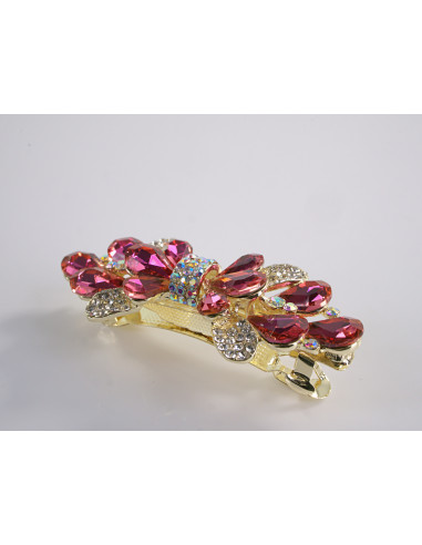 KLAMRA FRANCUSKA DO WŁOSÓW KOKARDA Z KŁOSEM...