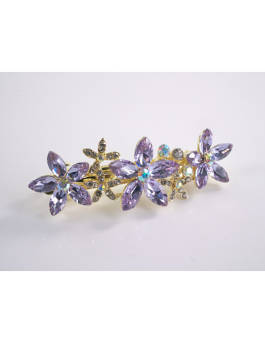 KLAMRA FRANCUSKA DO WŁOSÓW KWIATUSZKI KWIATKI...