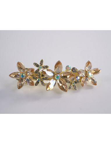 KLAMRA FRANCUSKA DO WŁOSÓW KWIATUSZKI KWIATKI...