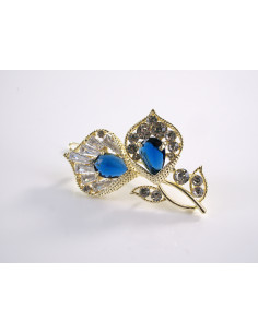 SPINKA  do włosów KWIATEK KALIA  Z KRYSZTAŁKAMI  Lolita...