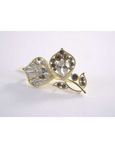 SPINKA  do włosów KWIATEK KALIA  Z KRYSZTAŁKAMI...