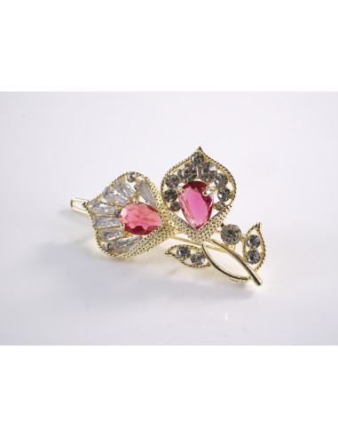 SPINKA  do włosów KWIATEK KALIA  Z KRYSZTAŁKAMI...