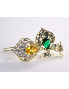 SPINKA  do włosów KWIATEK KALIA  Z KRYSZTAŁKAMI  Lolita...