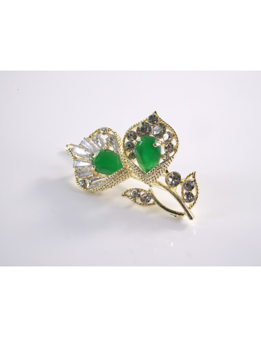 SPINKA  do włosów KWIATEK KALIA  Z KRYSZTAŁKAMI...