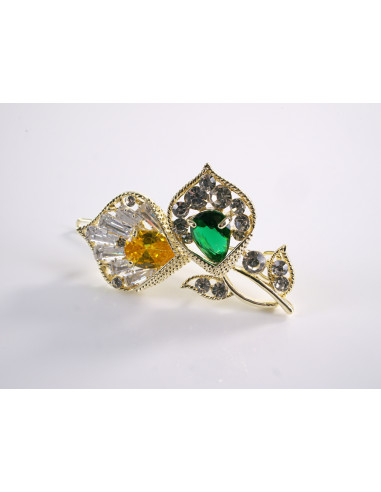 SPINKA  do włosów KWIATEK KALIA  Z KRYSZTAŁKAMI...