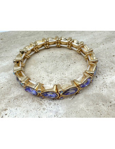 Bransoletka Kryształowa na rękę duże Kryształy Lolita... 2