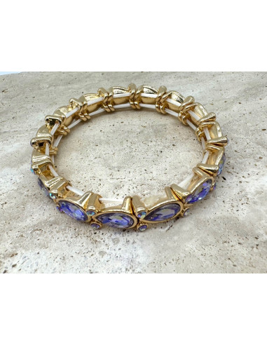 Bransoletka Kryształowa na rękę duże Kryształy...