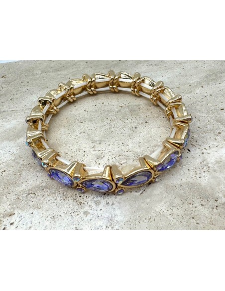 Bransoletka Kryształowa na rękę duże Kryształy Lolita Accessories