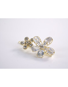 SPINKA  do włosów KWIATEK KWIAT  Z KRYSZTAŁKAMI  Lolita... 2