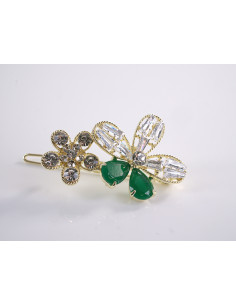 SPINKA  do włosów KWIATEK KWIAT  Z KRYSZTAŁKAMI  Lolita...