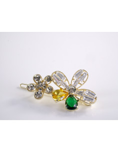 SPINKA  do włosów KWIATEK KWIAT  Z KRYSZTAŁKAMI  Lolita... 2