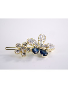 SPINKA  do włosów KWIATEK KWIAT  Z KRYSZTAŁKAMI  Lolita...