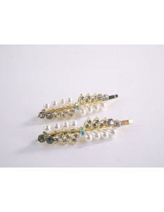 WSUWKI Wsuwka do włosów KŁOS Z PEREŁKAMI 2 szt. Lolita...