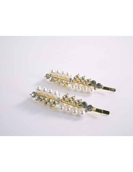 WSUWKI Wsuwka do włosów KŁOS Z PEREŁKAMI 2 szt. Lolita Akcesoria