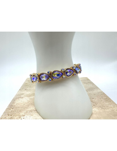 Bransoletka Kryształowa na rękę duże Kryształy...