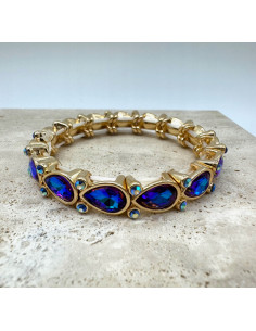 Bransoletka Kryształowa na rękę duże Kryształy Lolita... 2